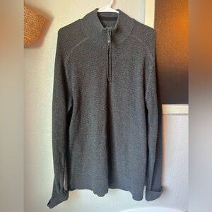 Royal‎ Robbins Baylands Lined Half-Zip Gray